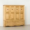 Armoire en pin massif 4 Portes  4 Tiroirs