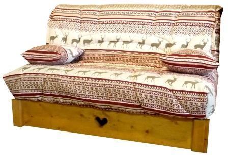 Housse couette BZ tissu montagne