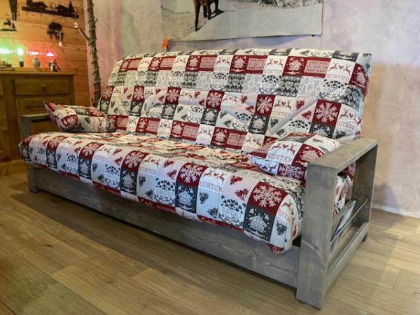 Clic-clac Sirac accoudoirs - matelas 50kg