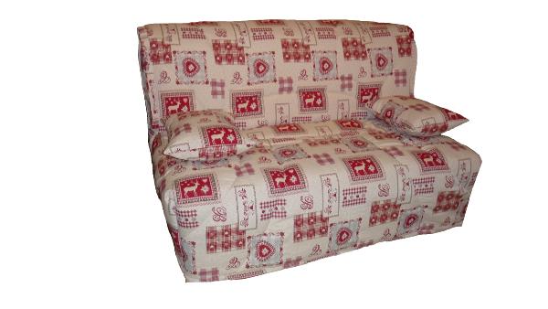 Banquette BZ revêtement tissu